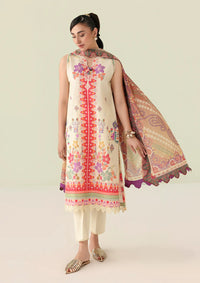 Roheenaz Rosette Lawn'26 D-65A Pastel Symphony
