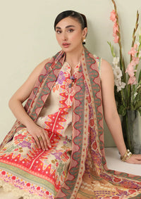 Roheenaz Rosette Lawn'26 D-65A Pastel Symphony