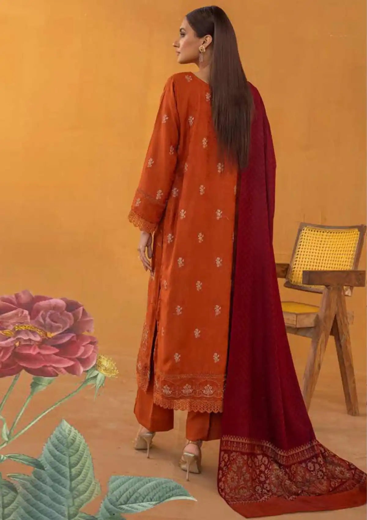Pehnawa By Khoobsurat Swati'23 P-02 - Mohsin Saeed Fabrics