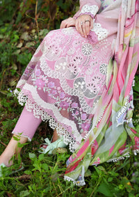 Mushq Solace Ombre Chikankari'26 D-04 Petal Pull