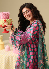 Hemline By Mushq Solail Pirnts'26 D-304 Petal Sonata