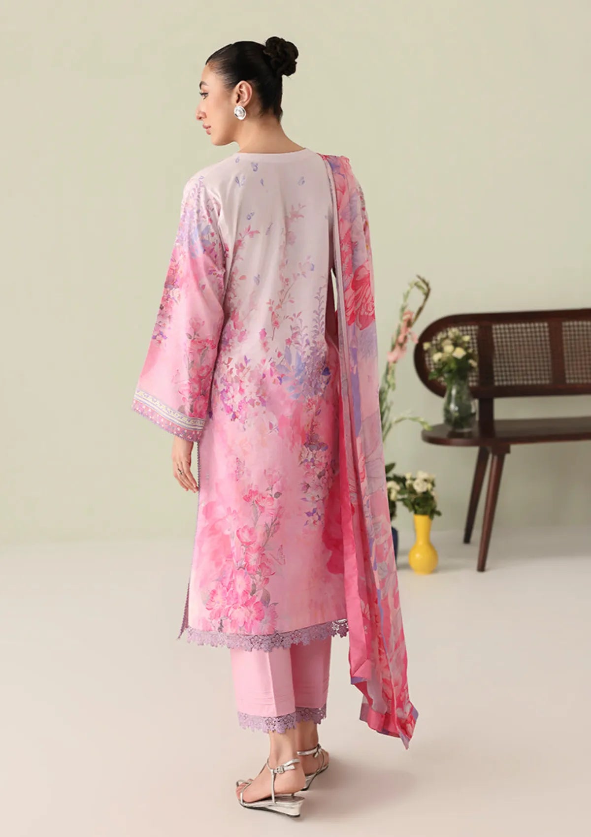 Roheenaz Rosette Lawn'26 D-62A Petal Whispers