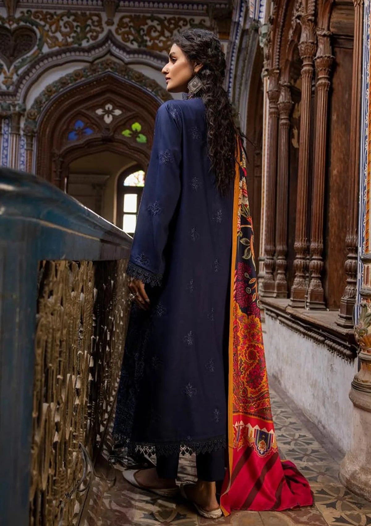 Phool Nagar By Khoobsurat Emb Dhanak'23 PN-05 - Mohsin Saeed Fabrics