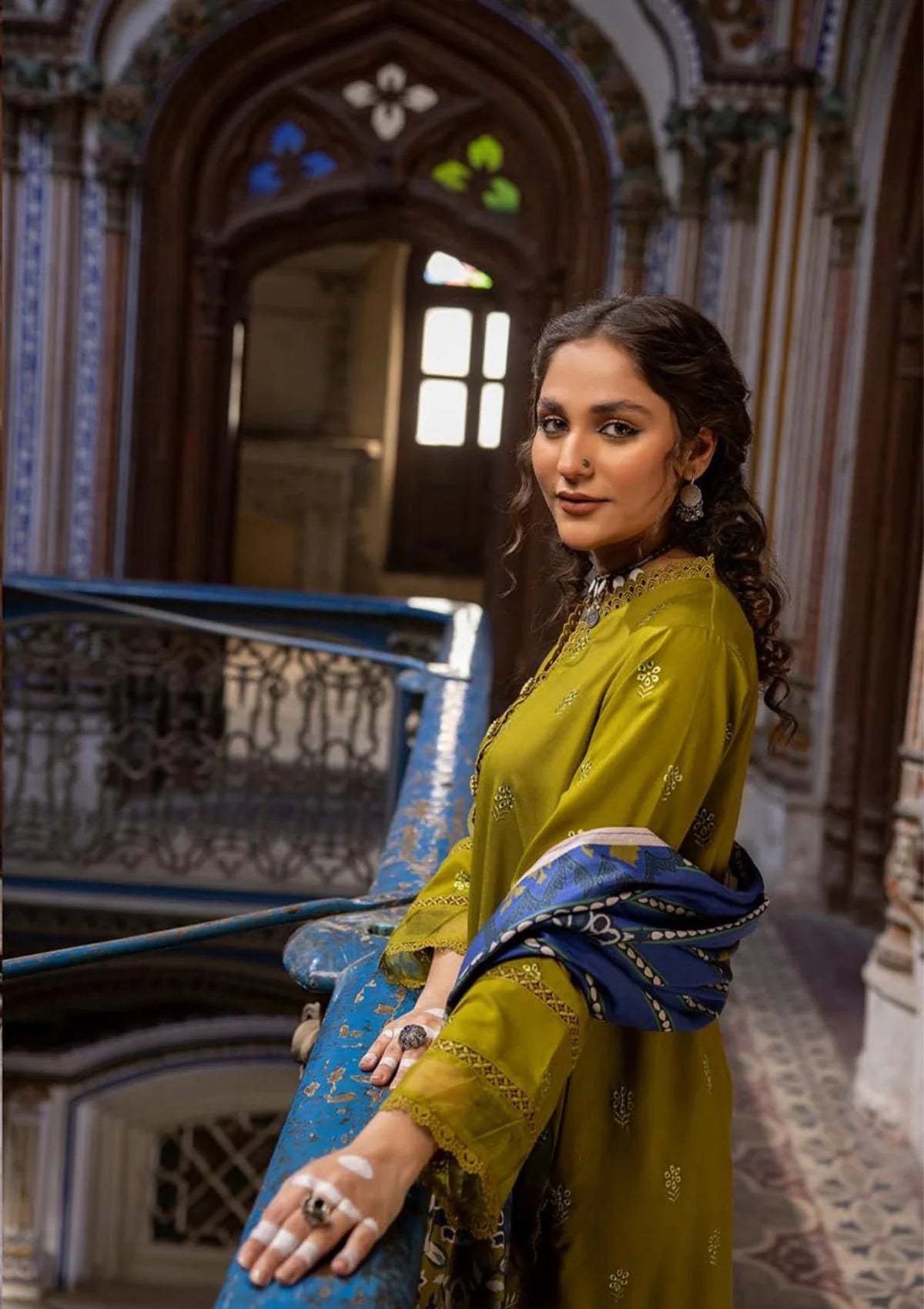 Phool Nagar By Khoobsurat Emb Dhanak'23 PN-06 - Mohsin Saeed Fabrics