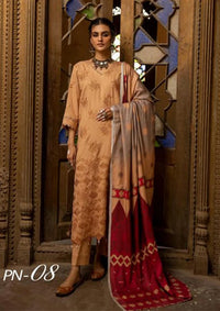 Phool Nagar By Khoobsurat Emb Dhanak'23 PN-08 - Mohsin Saeed Fabrics