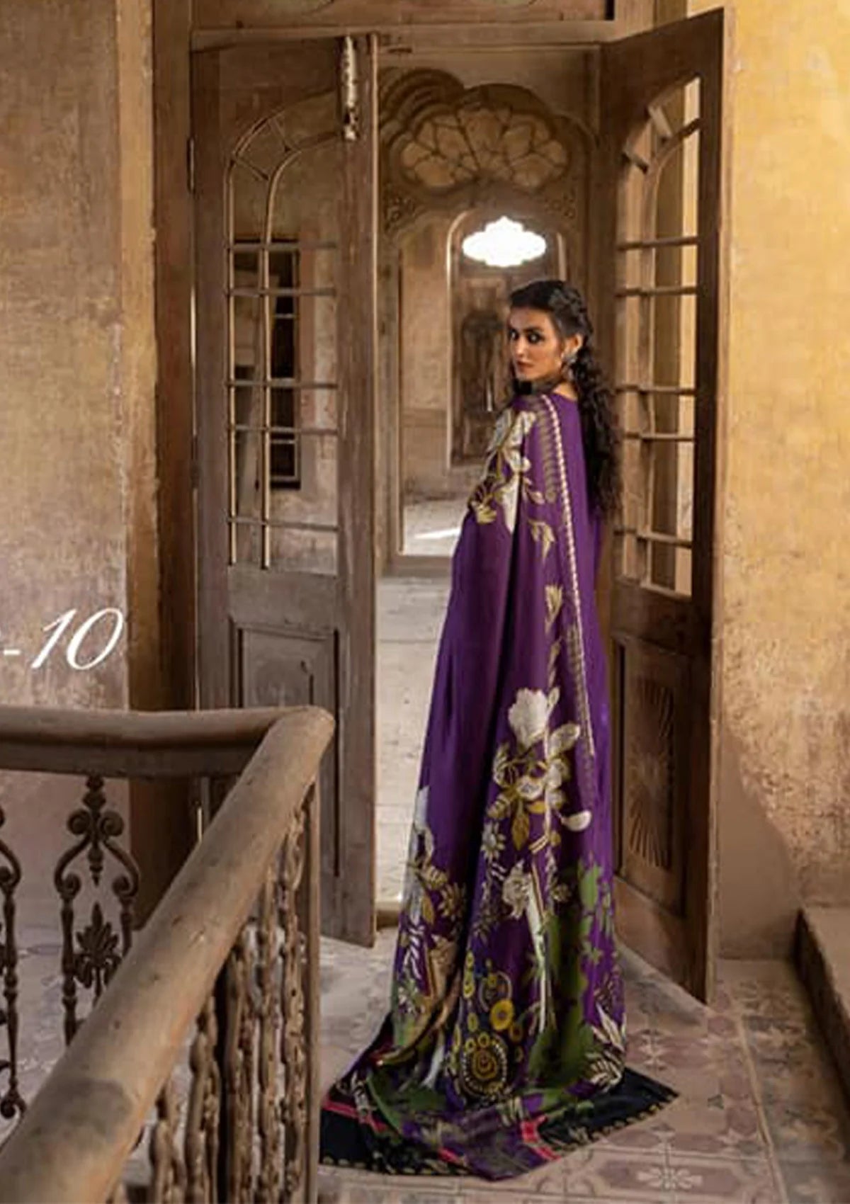 Phool Nagar By Khoobsurat Emb Dhanak'23 PN-10 - Mohsin Saeed Fabrics