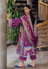 Mushq Hemline Symphony Karandi'25 D-07 Plum Swirl