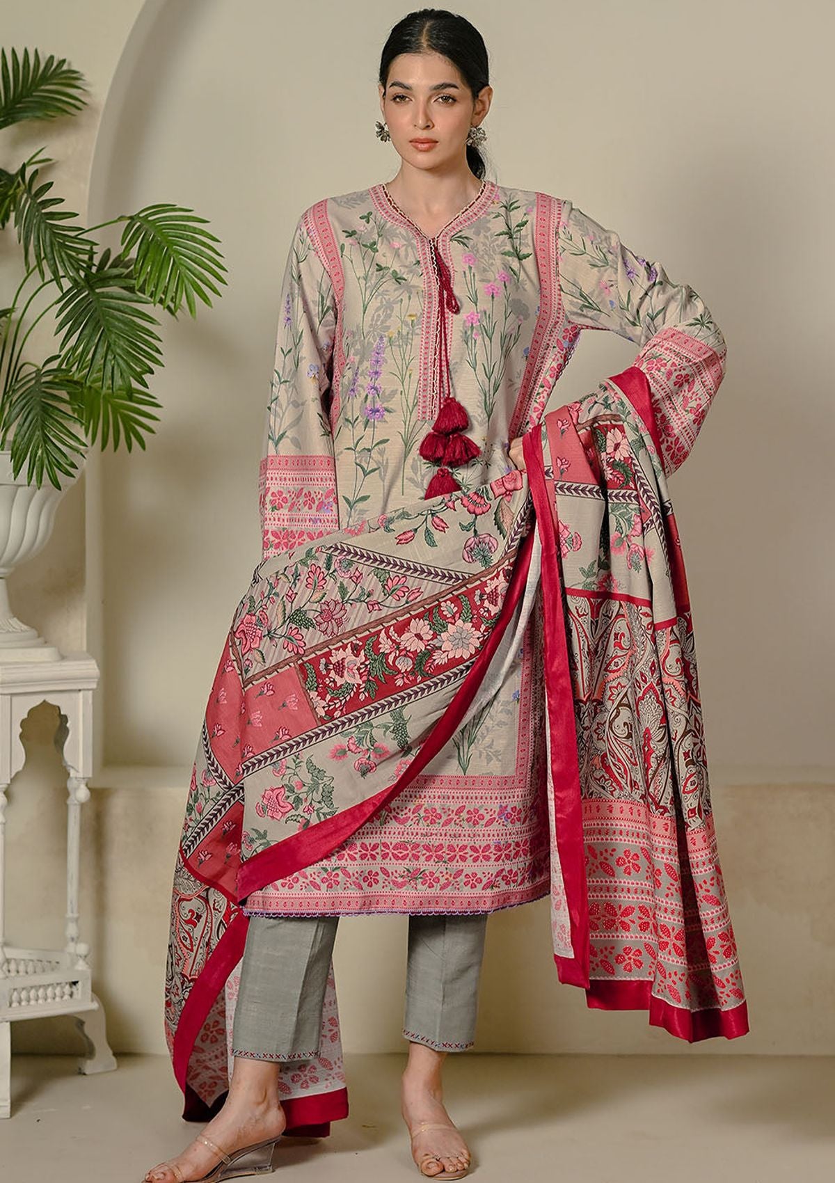 Gul Ahmed Printed Corduroy'26 CD-62004