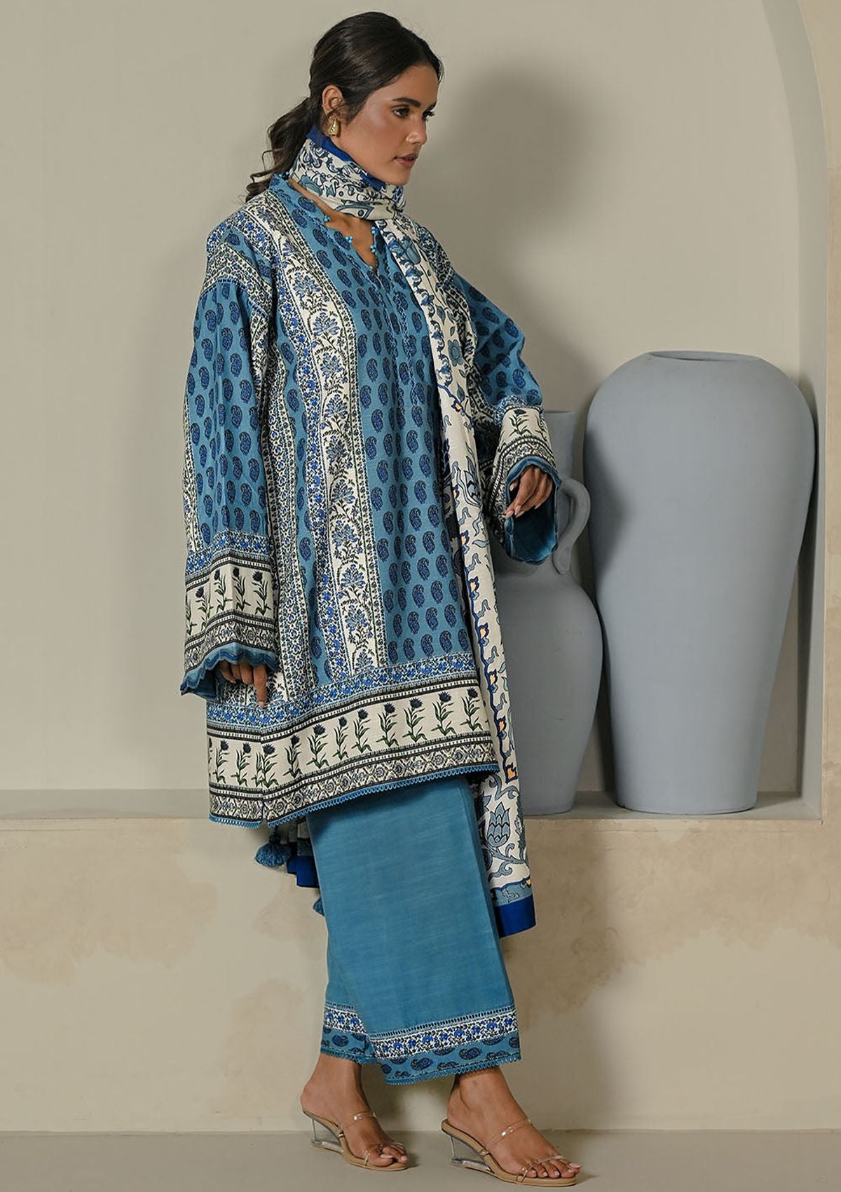 Gul Ahmed Printed Corduroy'26 CD-62005