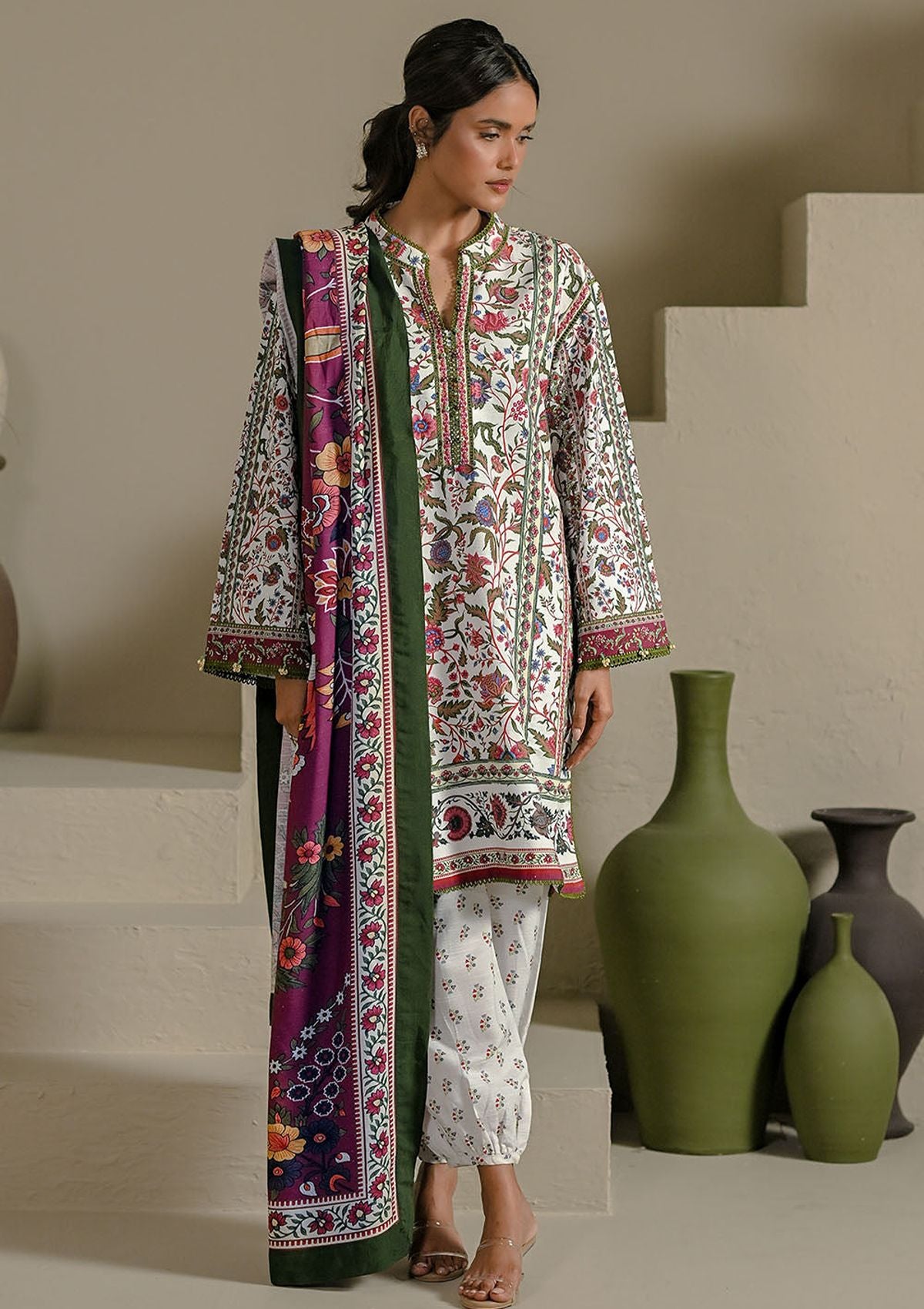 Gul Ahmed Printed Corduroy'26 CD-62003