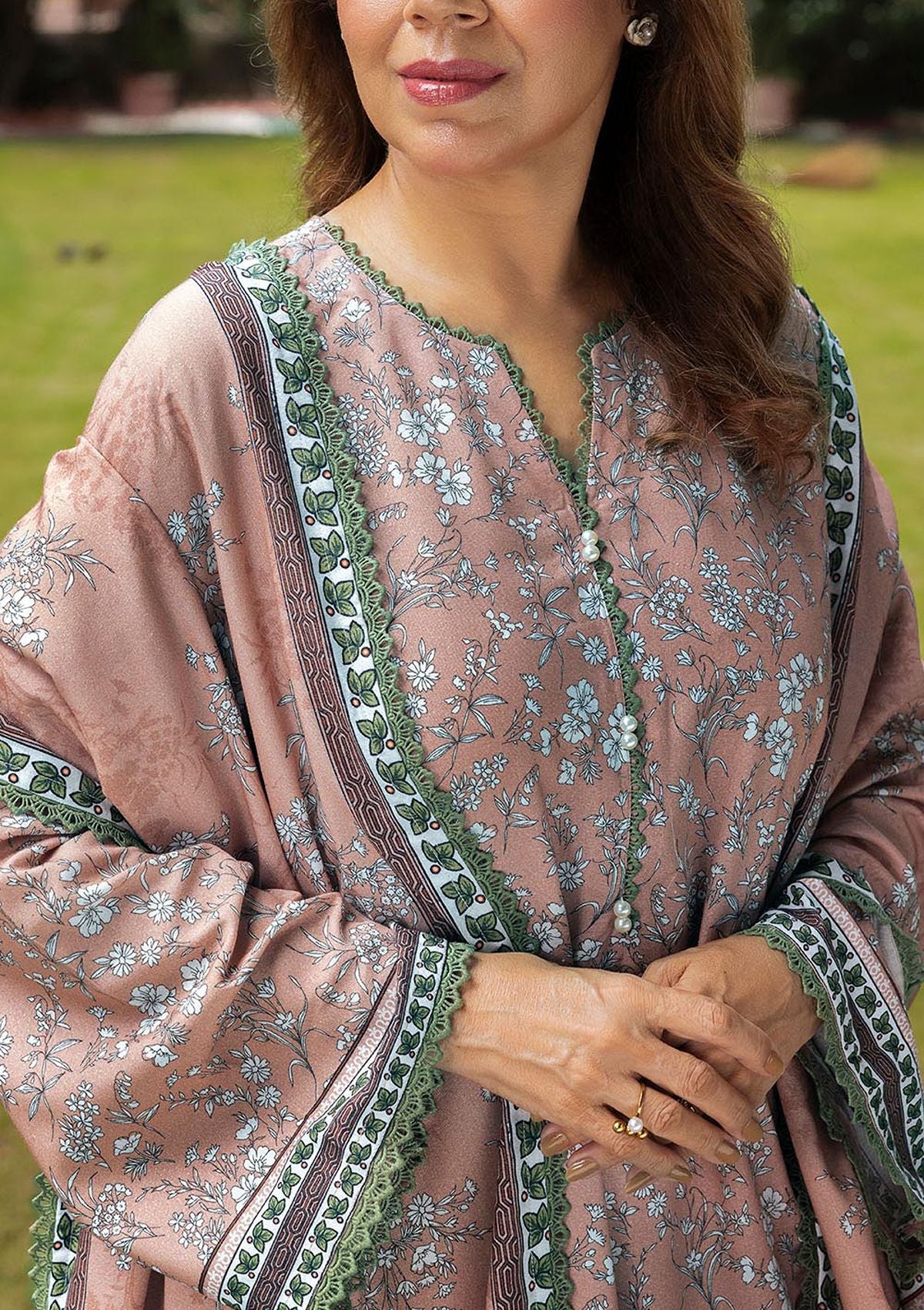 Gul Ahmed Printed Karandi'26 AY-62019