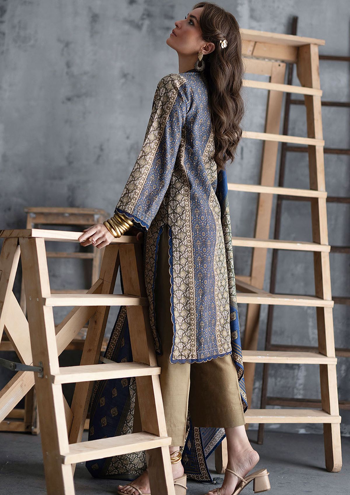 Gul Ahmed Printed Khaddar'26 K-52002