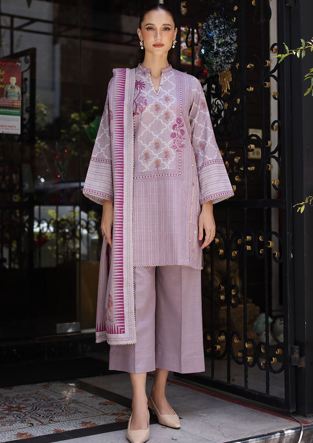 Gul Ahmed Printed Khaddar'26 K-52057