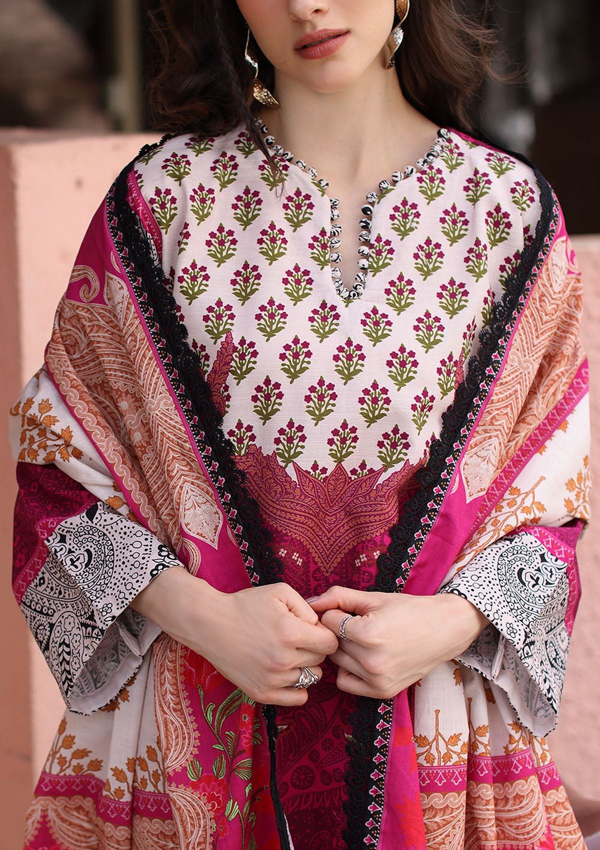 Gul Ahmed Printed Khaddar'26 K-62034