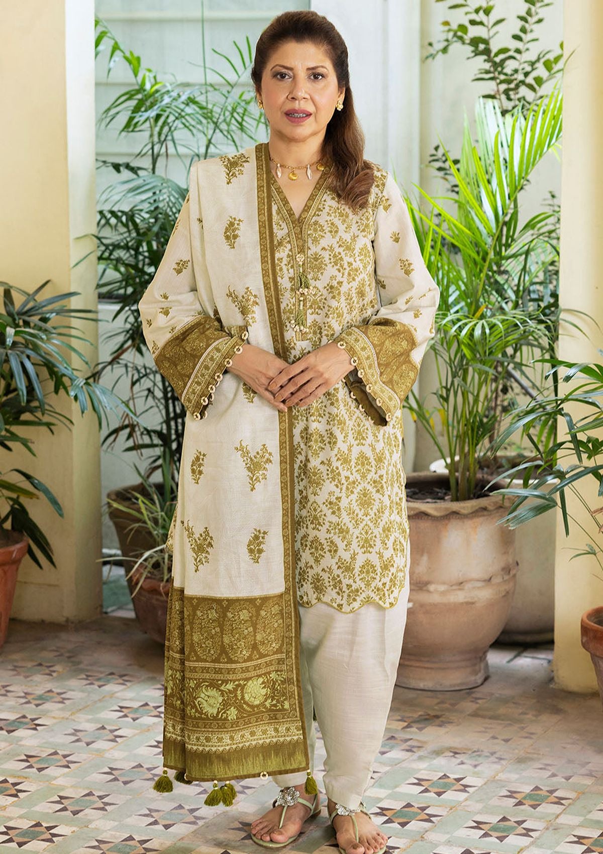 Gul Ahmed Printed Khaddar'26 K-62088