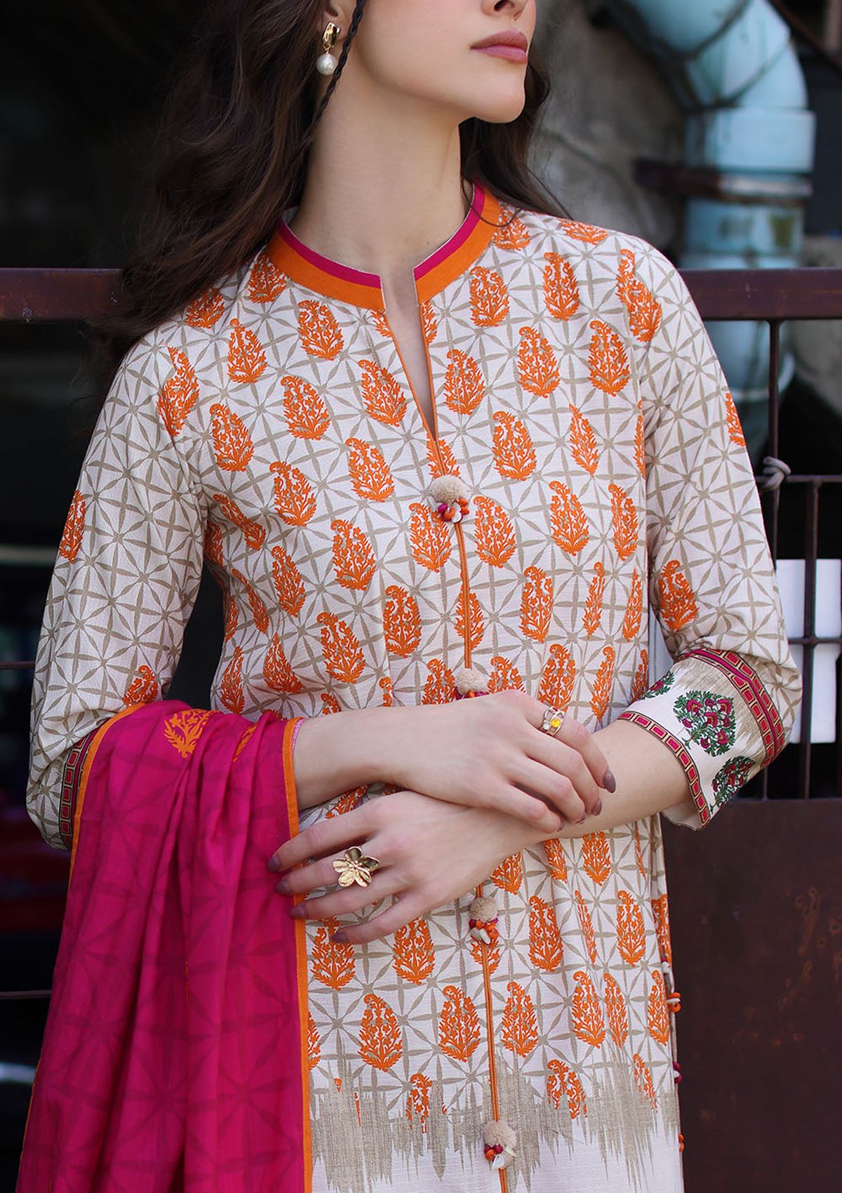 Gul Ahmed Printed Khaddar'26 K-62089