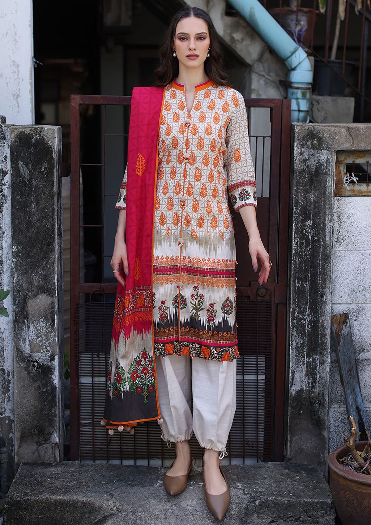 Gul Ahmed Printed Khaddar'26 K-62089