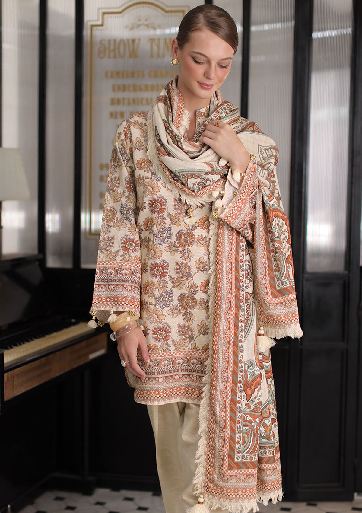 Gul Ahmed Printed Khaddar'26 K-62134