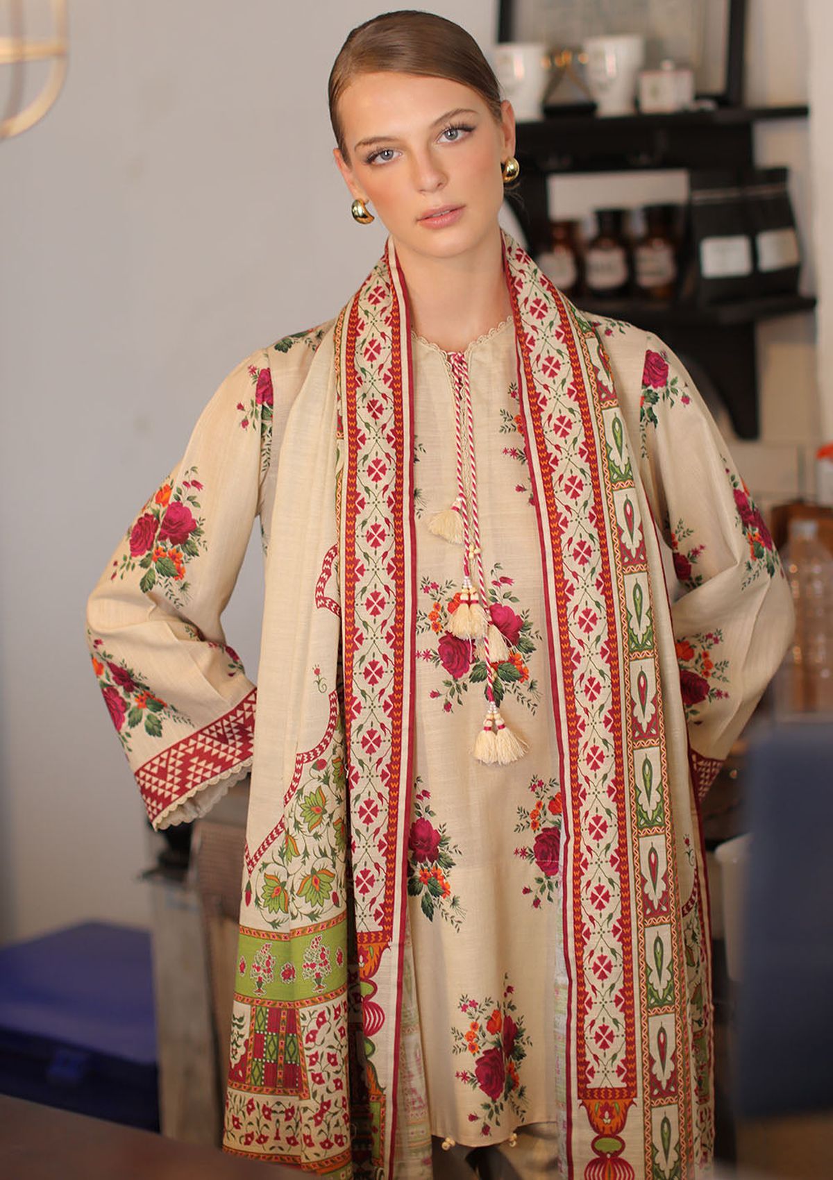 Gul Ahmed Printed Khaddar'26 K-62137