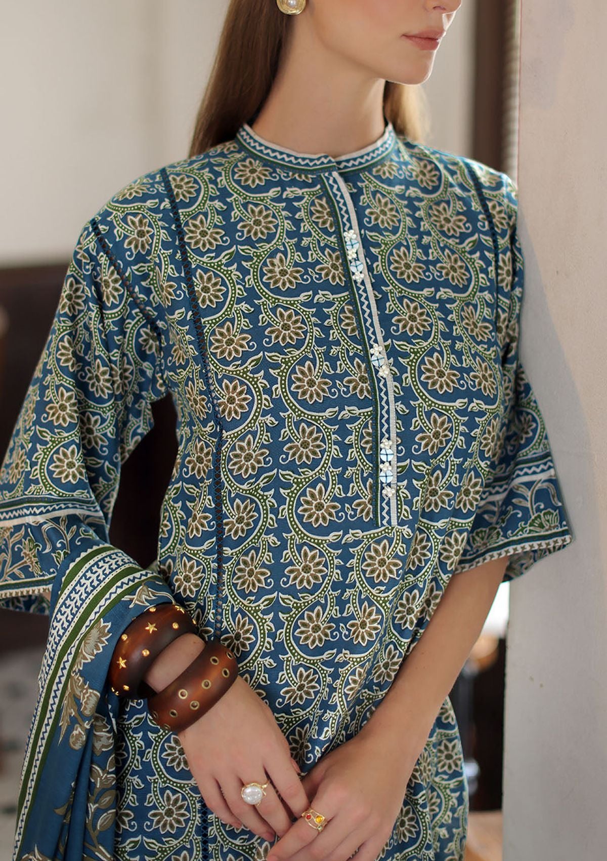 Gul Ahmed Printed Khaddar'26 K-62138