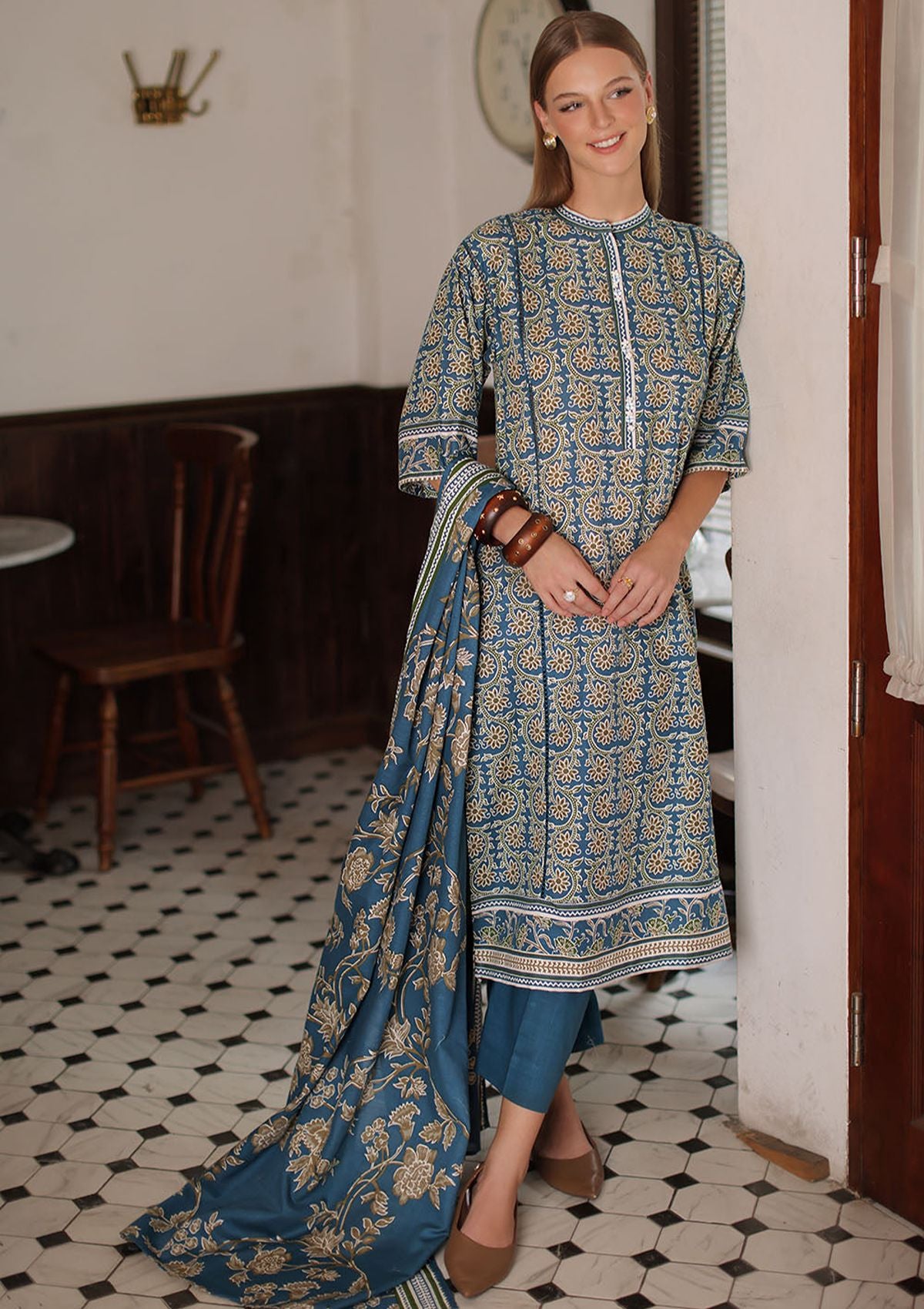 Gul Ahmed Printed Khaddar'26 K-62138