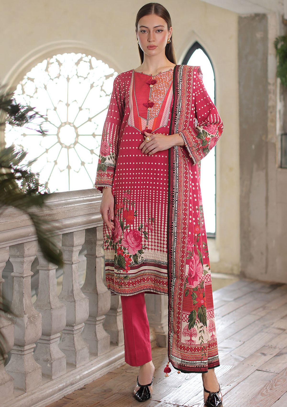 Gul Ahmed Printed Khaddar'26 K-62141
