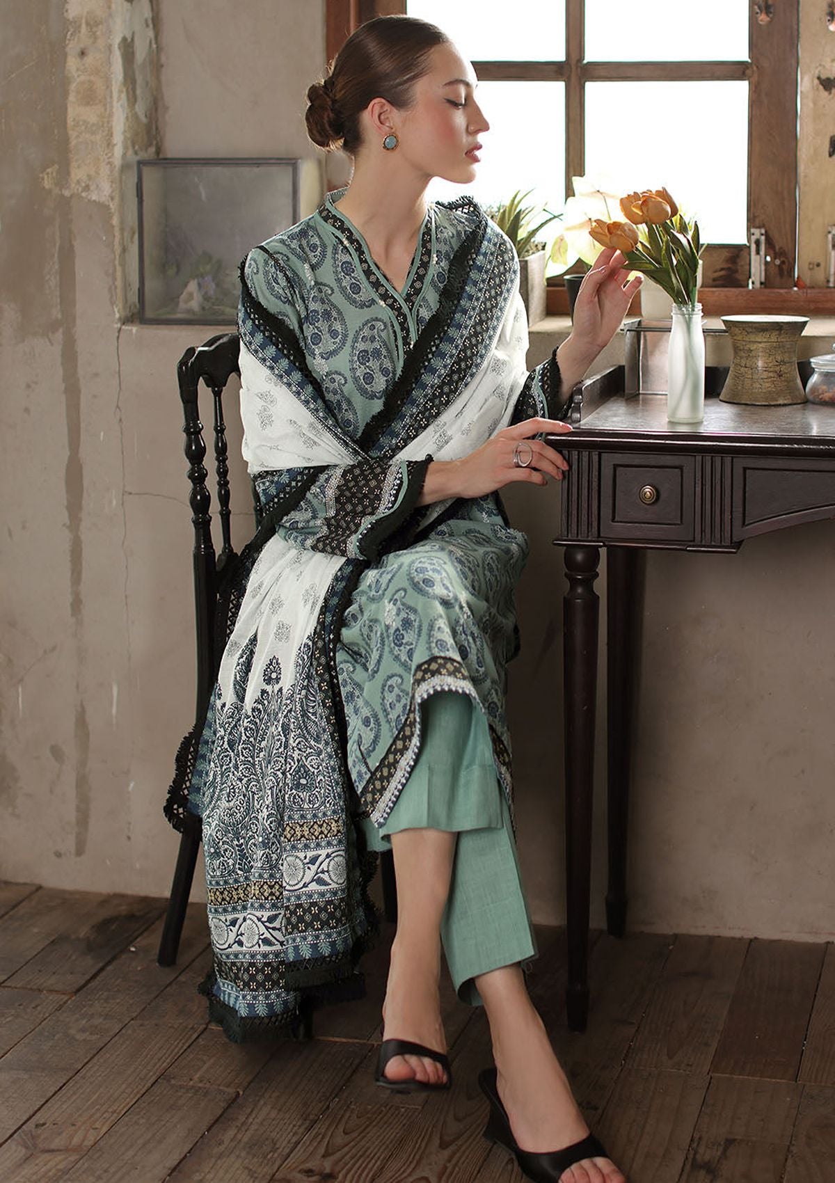 Gul Ahmed Printed Khaddar'26 K-62143