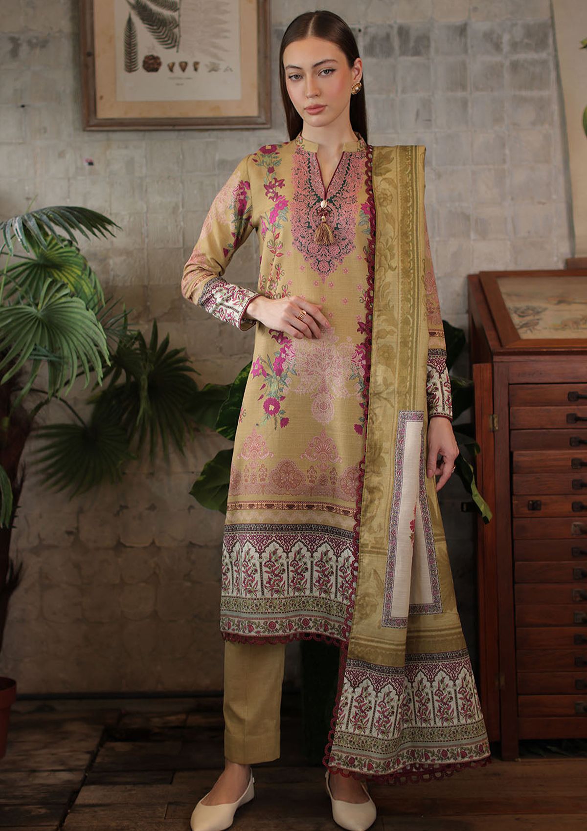 Gul Ahmed Printed Khaddar'26 K-62144