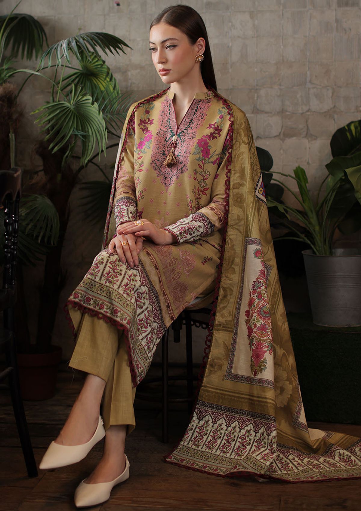 Gul Ahmed Printed Khaddar'26 K-62144