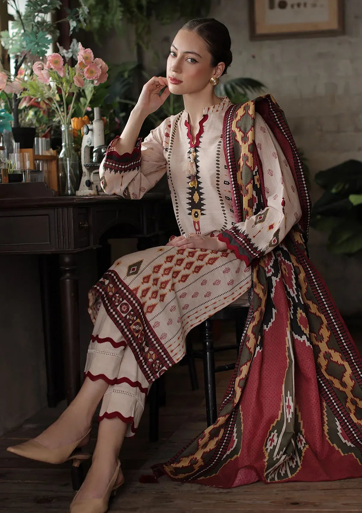 Gul Ahmed Printed Khaddar'26 K-62145