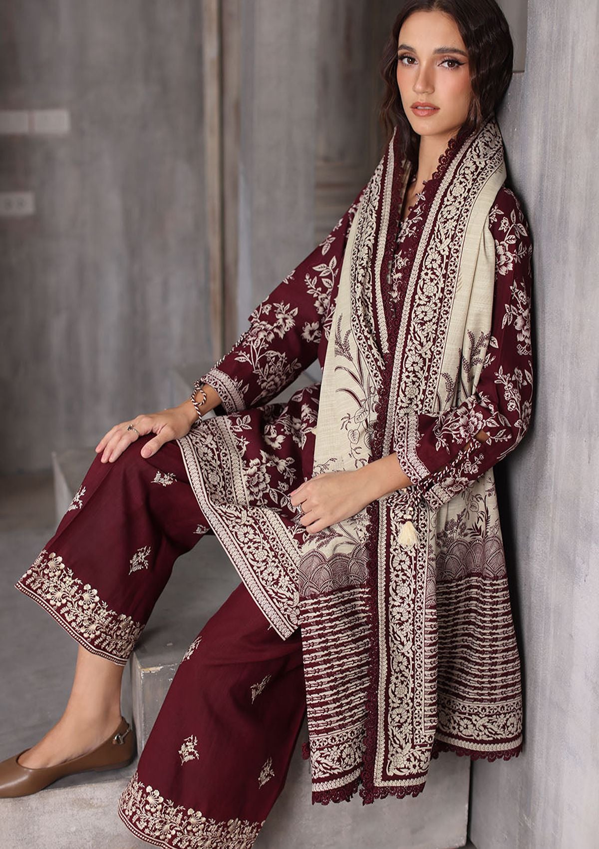 Gul Ahmed Printed Khaddar'26 K-62058