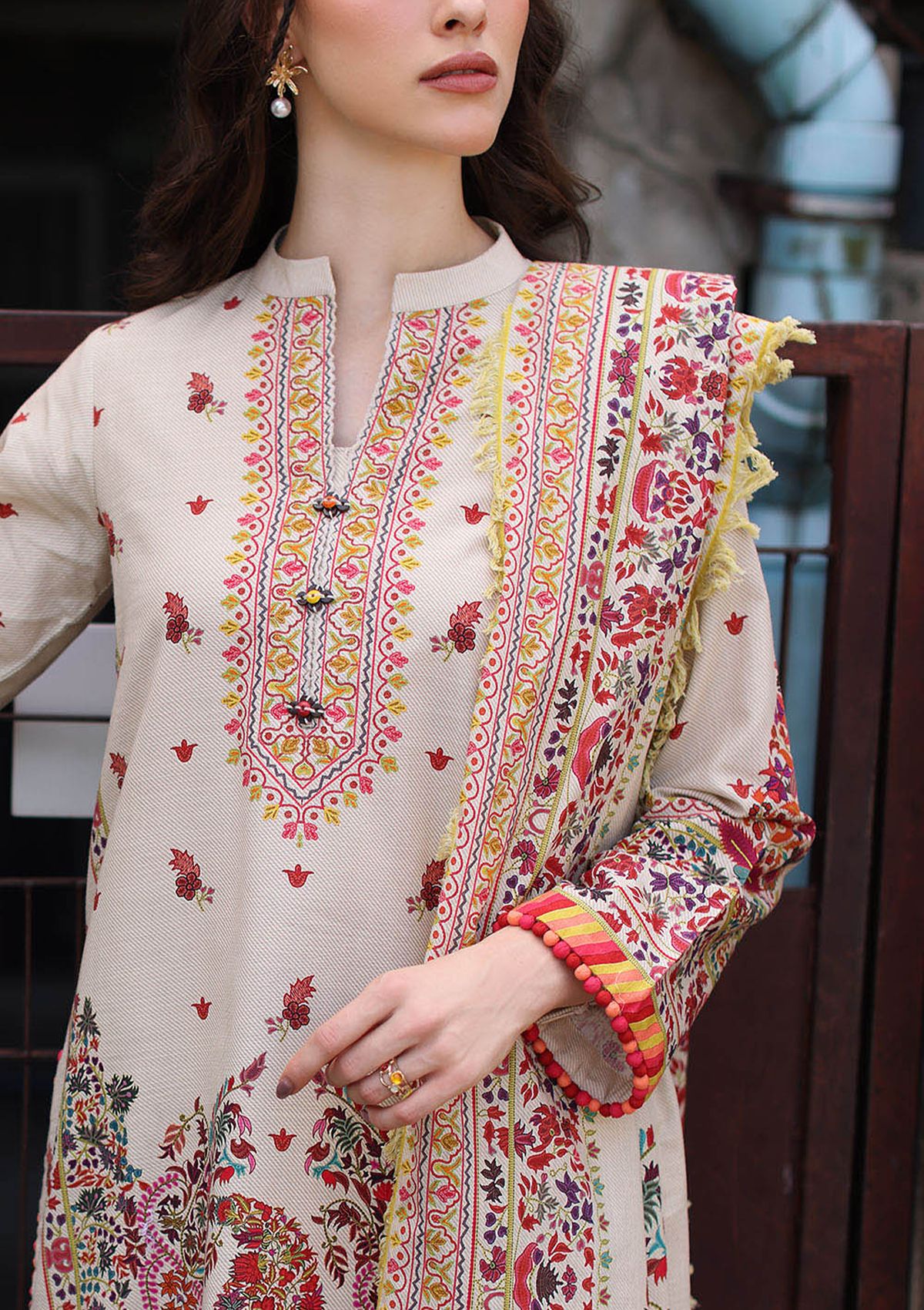 Gul Ahmed Printed Khaddar'26 K-62077