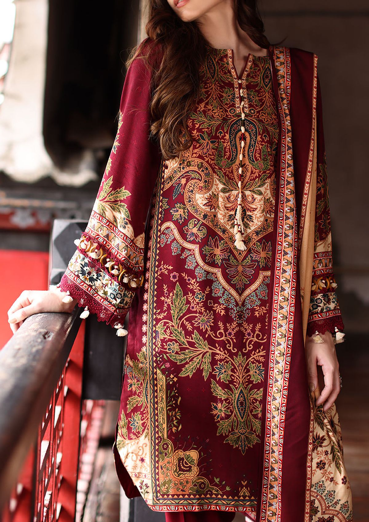 Gul Ahmed Printed Linen'26 LT-62003