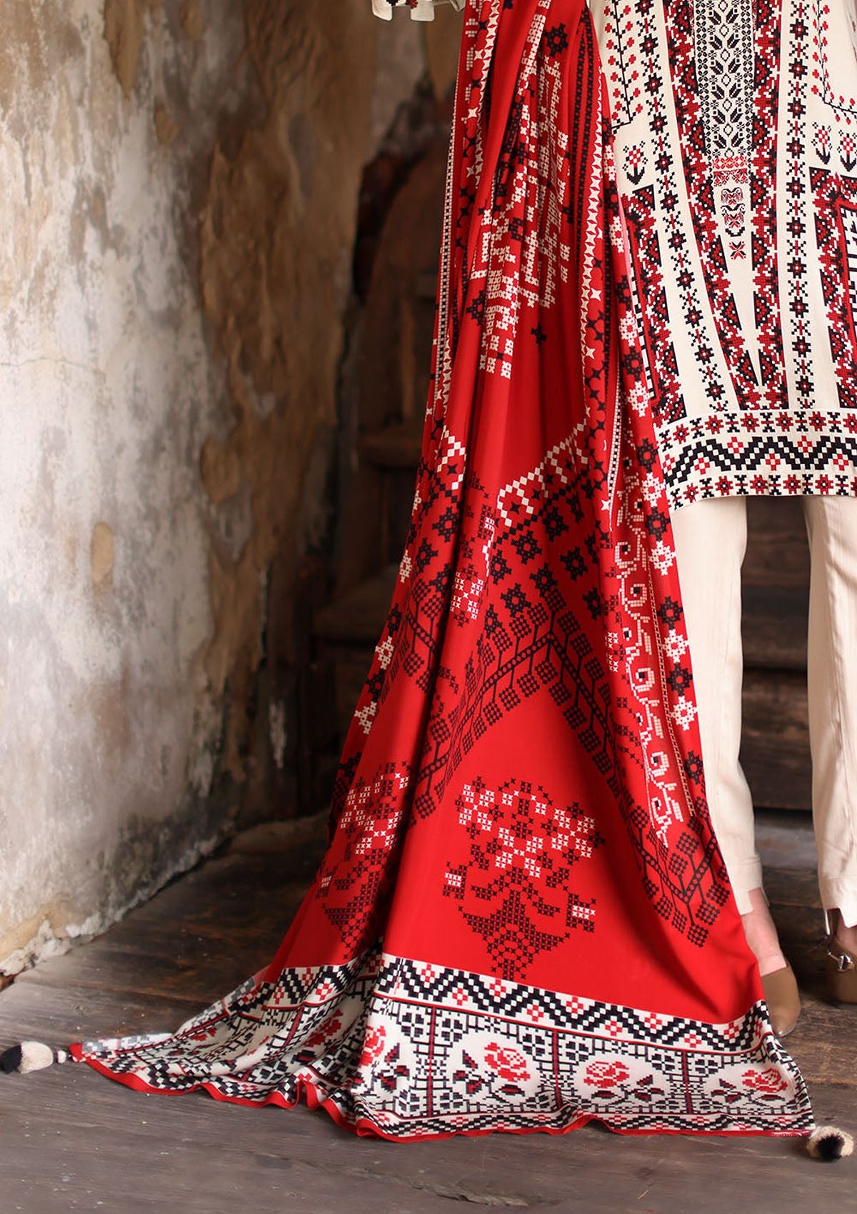Gul Ahmed Printed Linen'26 LT-62008