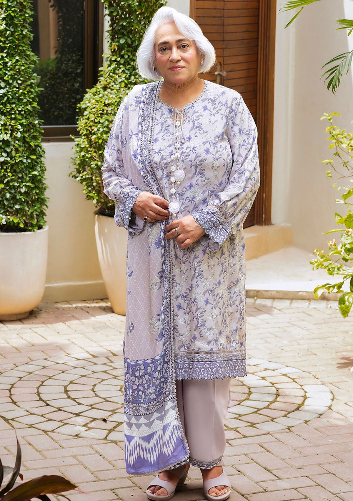 Gul Ahmed Printed Linen'26 LT-62018