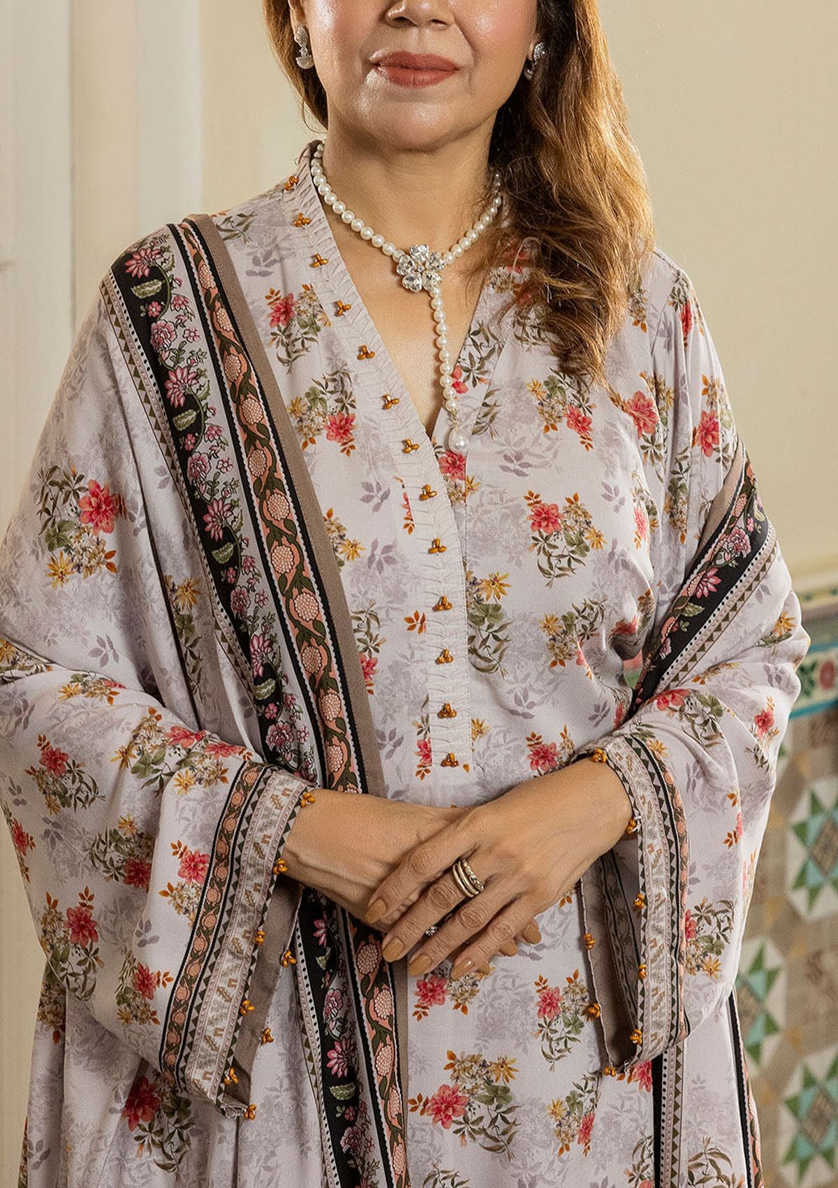 Gul Ahmed Printed Linen'26 LT-62020