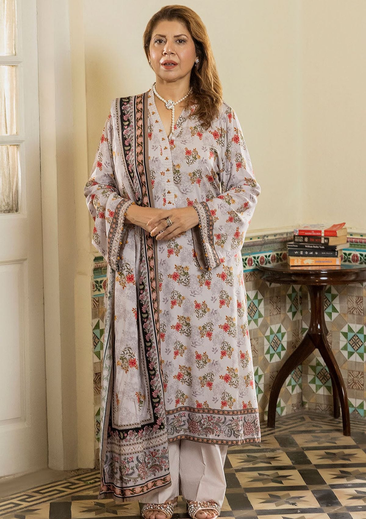 Gul Ahmed Printed Linen'26 LT-62020
