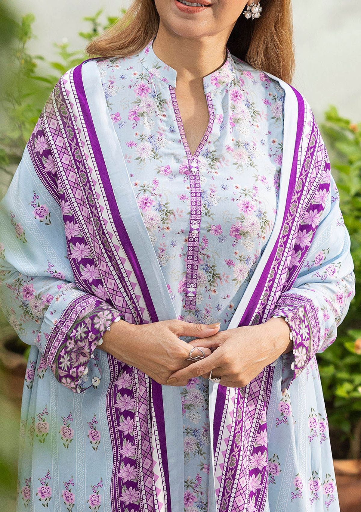 Gul Ahmed Printed Linen'26 LT-62021