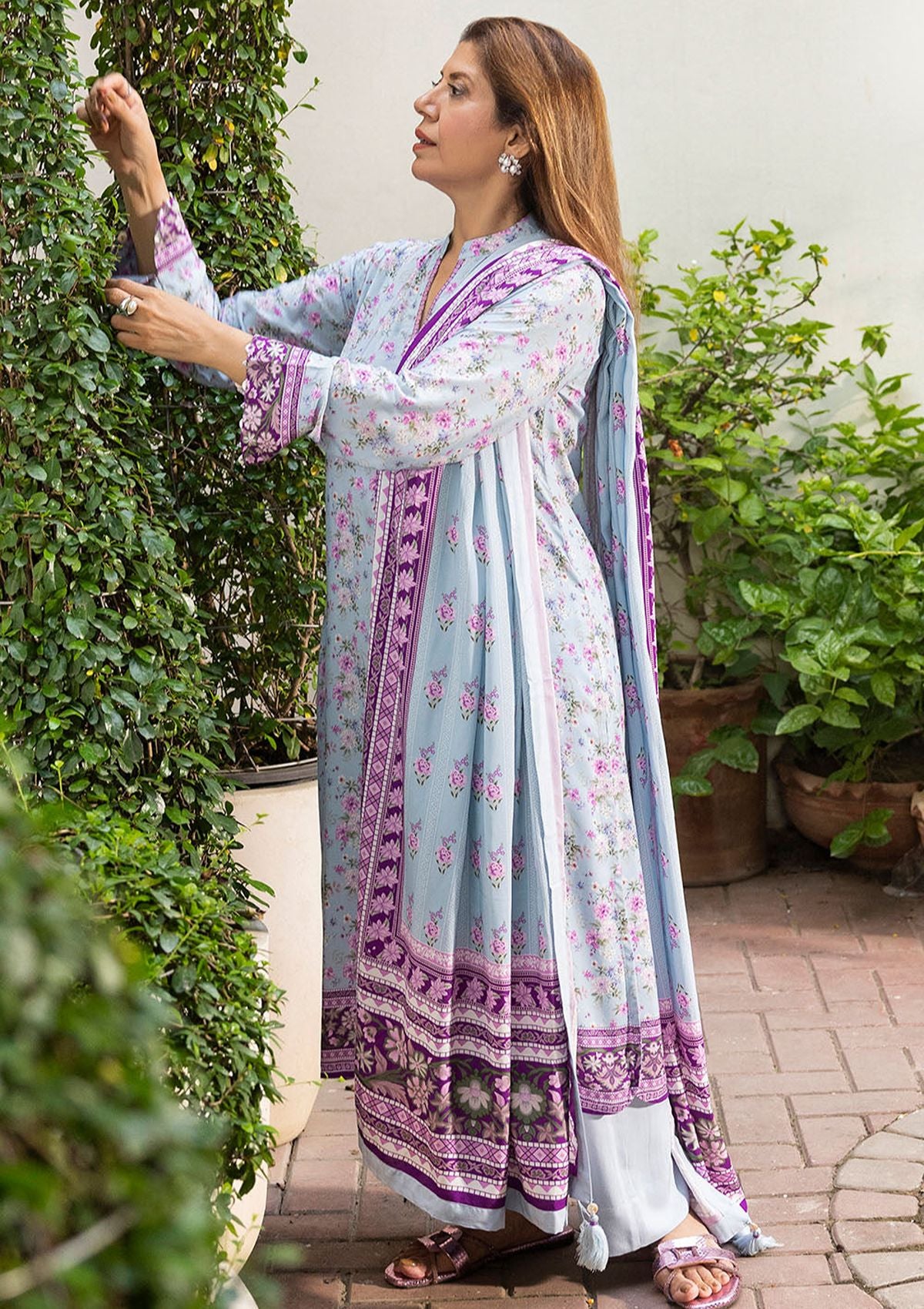 Gul Ahmed Printed Linen'26 LT-62021