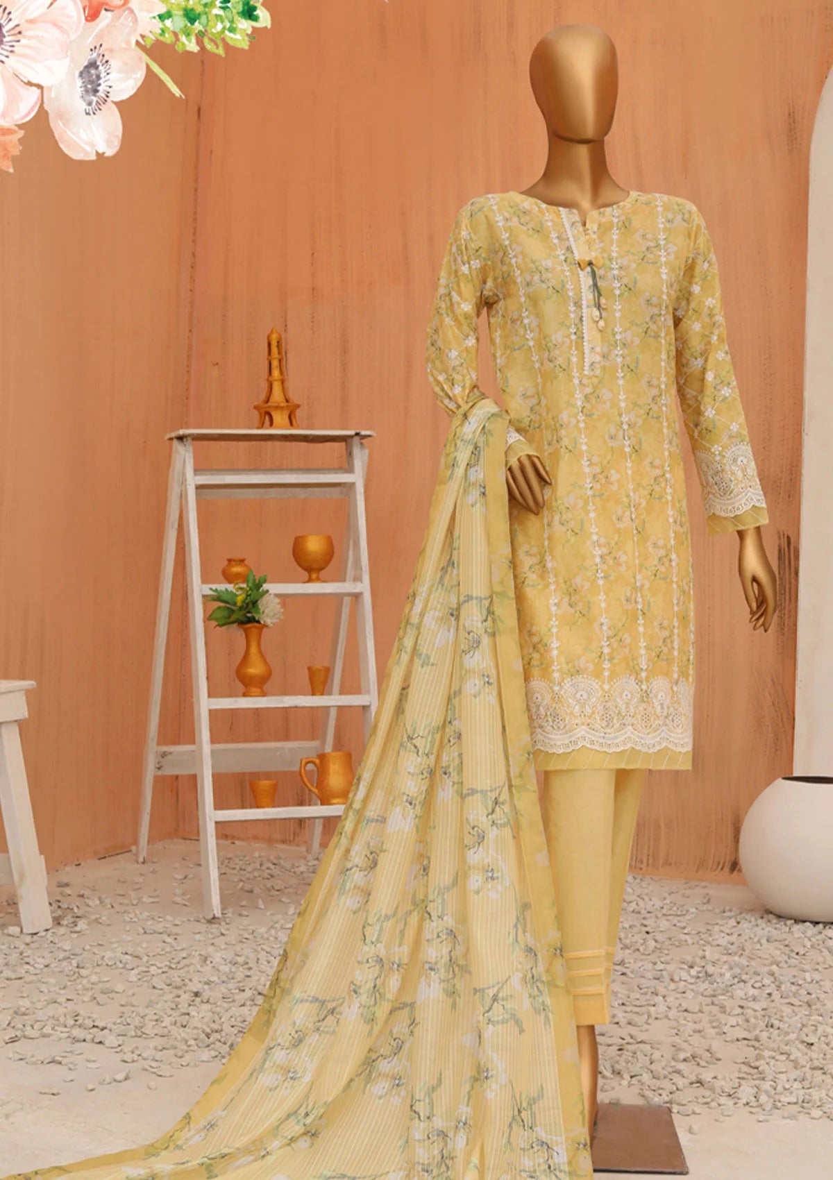 Printkari RTW By HZ'23 HPE-04 - Mohsin Saeed Fabrics