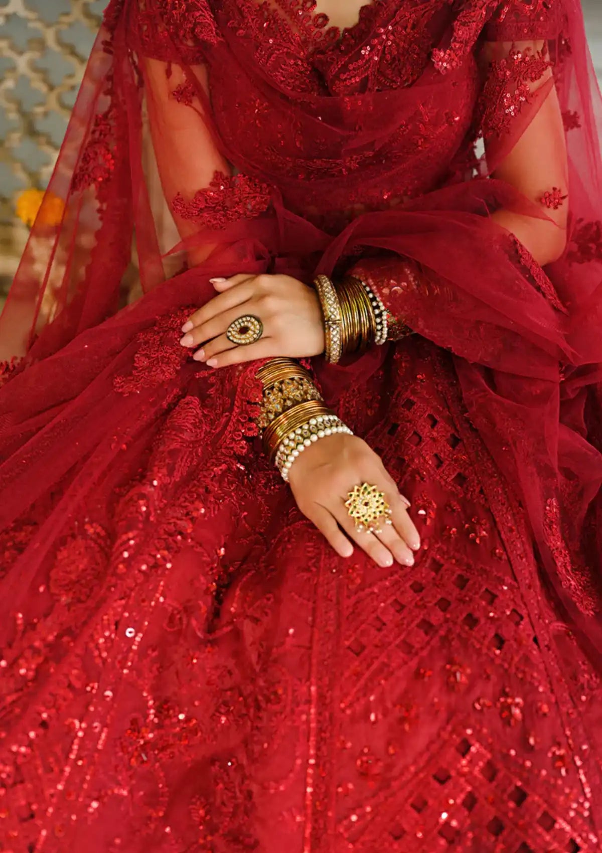 Qalamkar Singhar Wedding Formal'25 RF-01 MUSKAAN