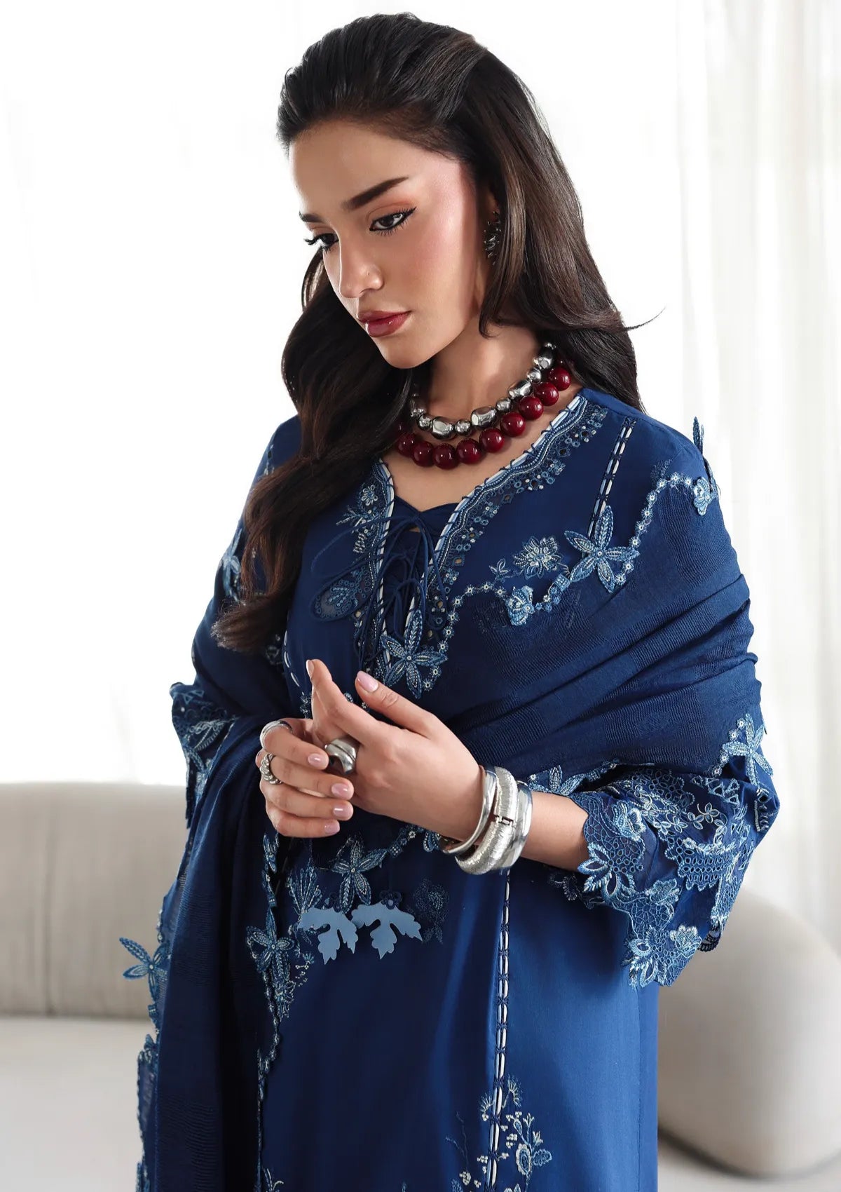 Qalamkar Qline Lawn Drop II'26 QKL-01 SORAI