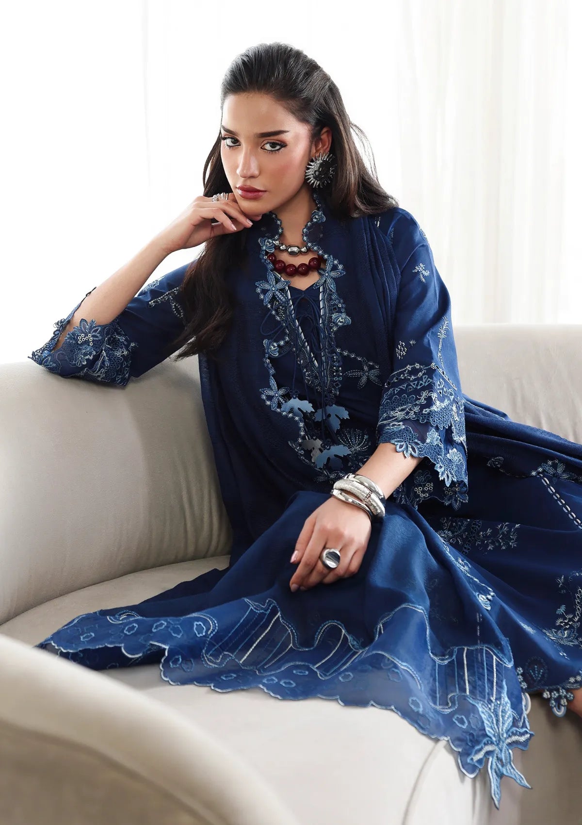 Qalamkar Qline Lawn Drop II'26 QKL-01 SORAI