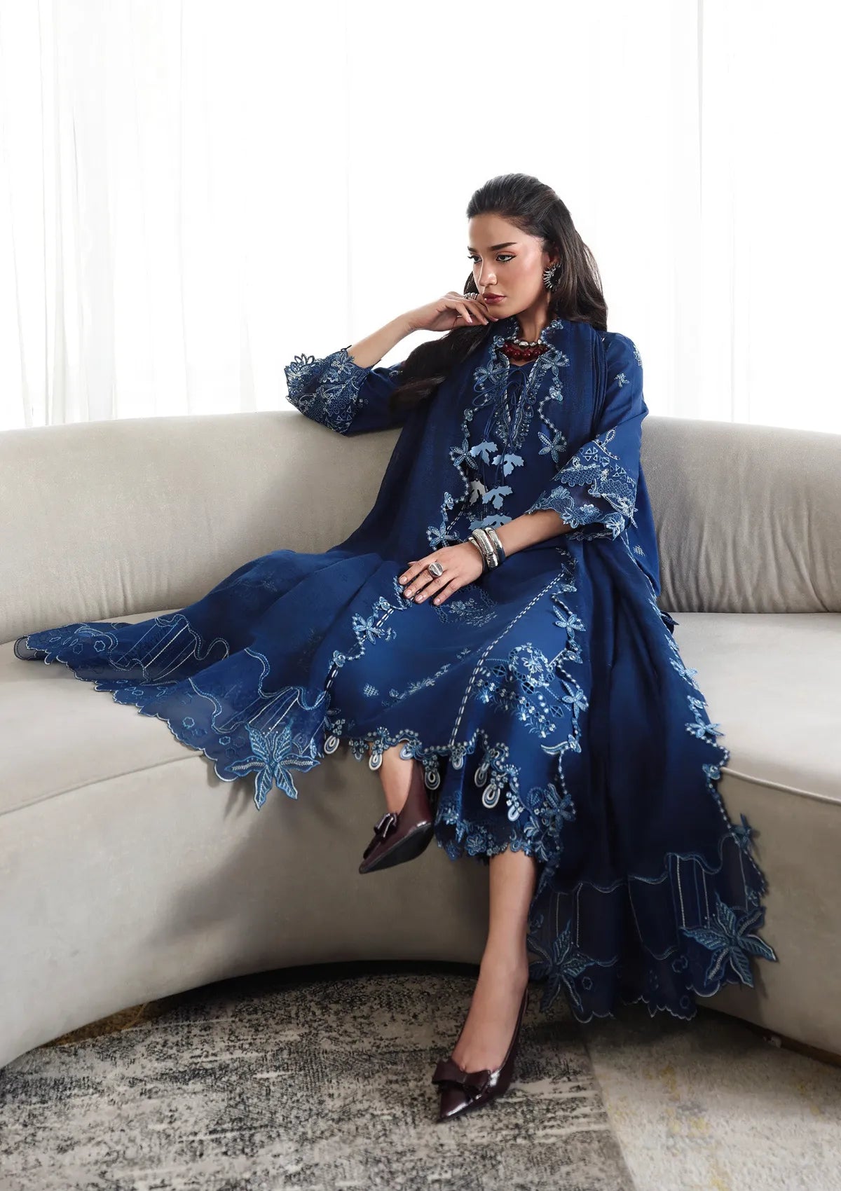 Qalamkar Qline Lawn Drop II'26 QKL-01 SORAI