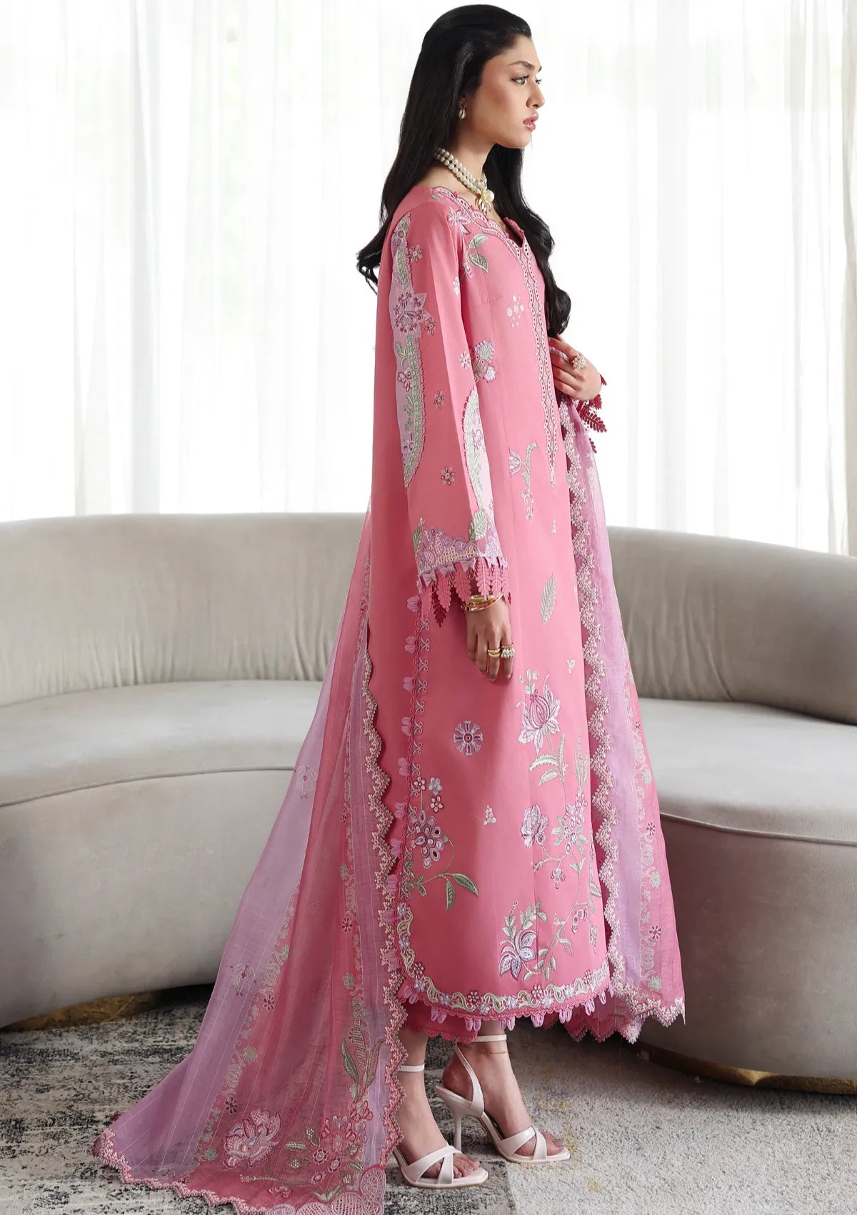 Qalamkar Qline Lawn Drop II'26 QKL-02 ABEER