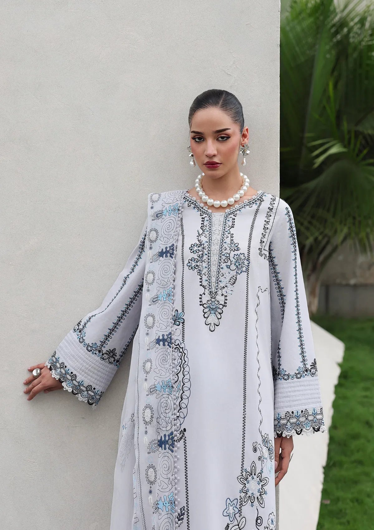 Qalamkar Qline Lawn Drop II'26 QKL-03 SAMIA