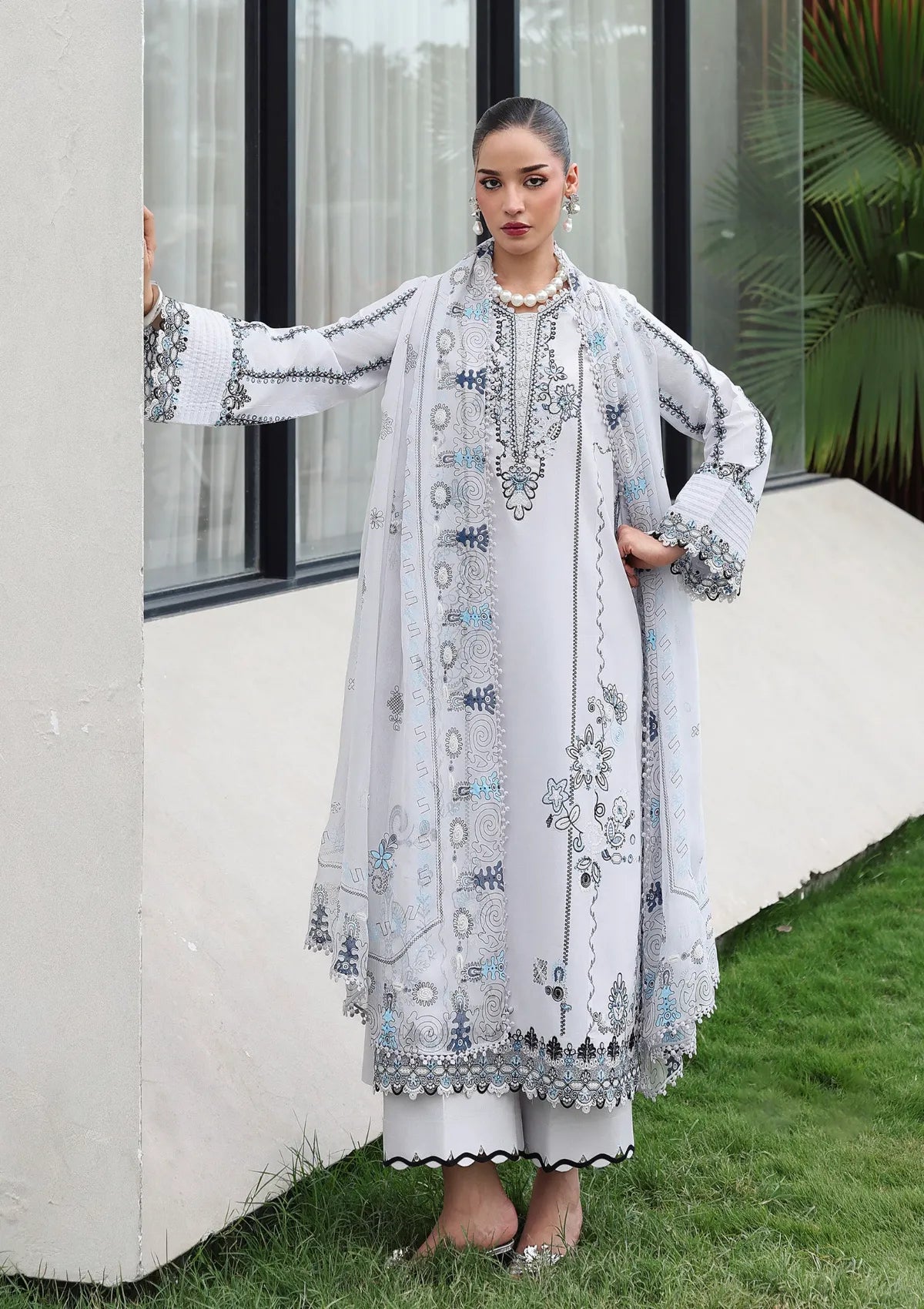 Qalamkar Qline Lawn Drop II'26 QKL-03 SAMIA