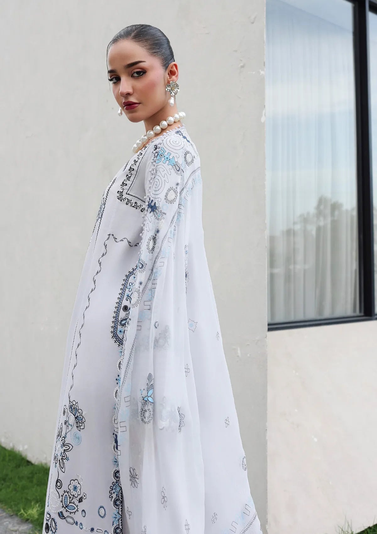 Qalamkar Qline Lawn Drop II'26 QKL-03 SAMIA
