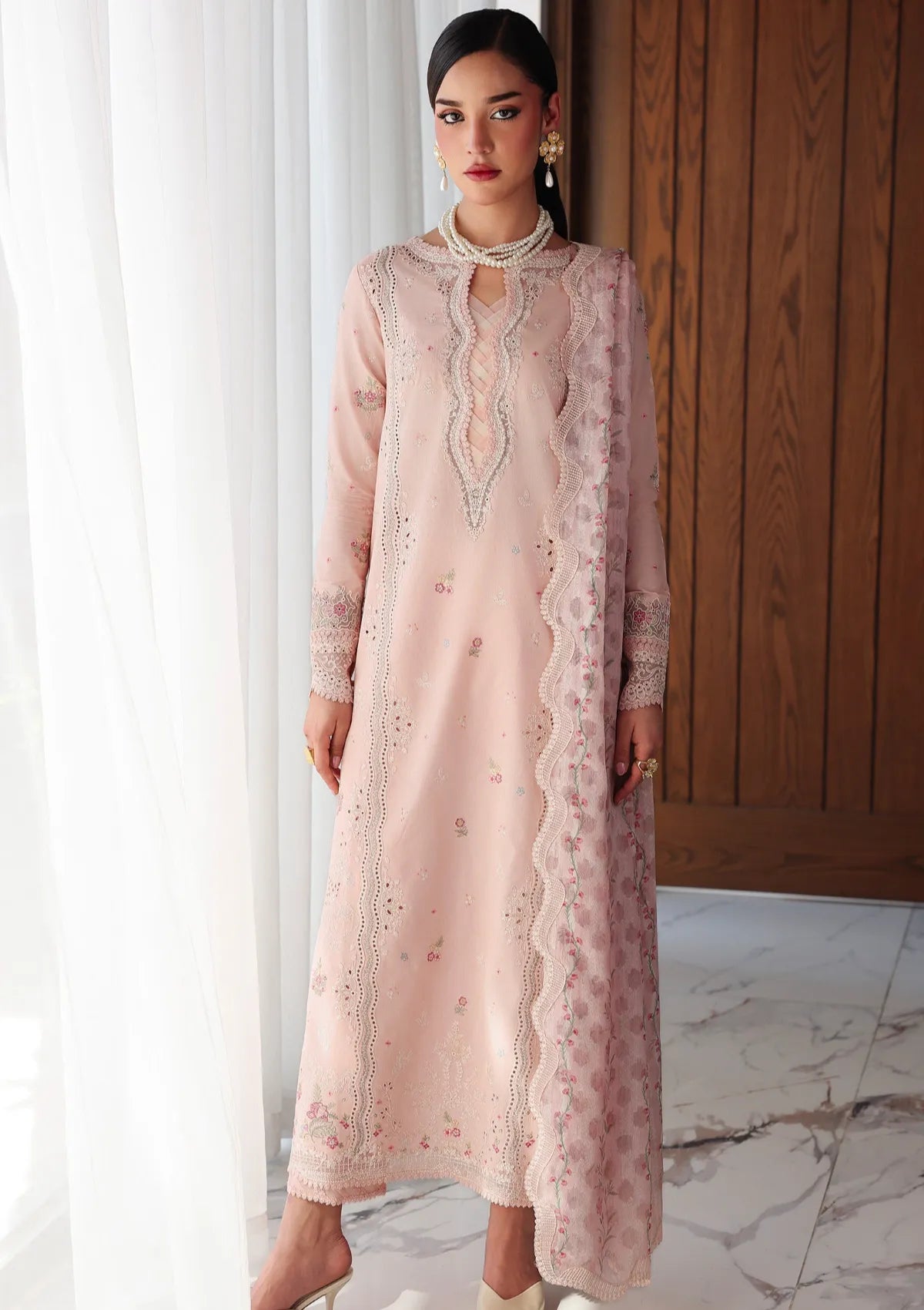 Qalamkar Qline Lawn Drop II'26 QKL-04 NAIRA