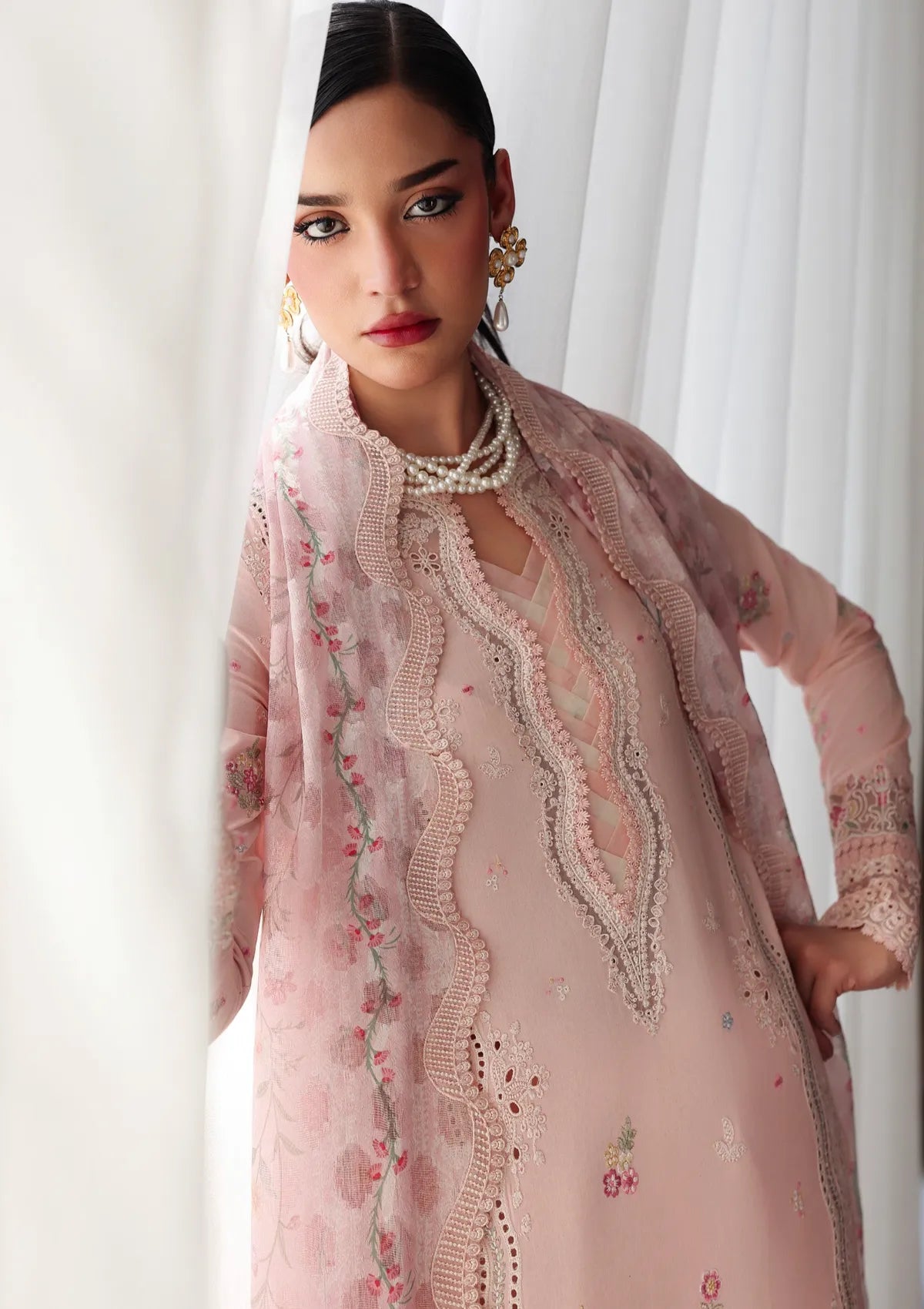 Qalamkar Qline Lawn Drop II'26 QKL-04 NAIRA